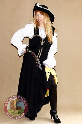 Piratka Czarna Suknia