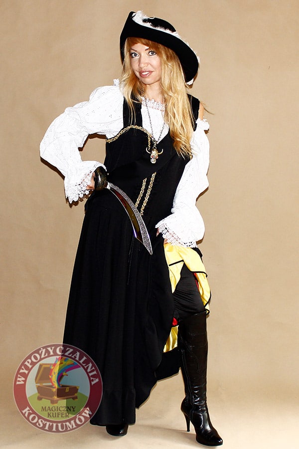 Piratka Czarna Suknia