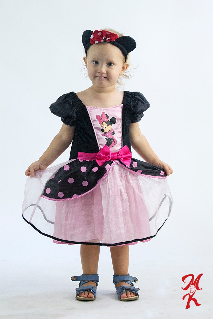 Strój myszki Minnie dla dziewczynki