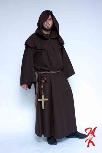 Strój Brązowy Mnich